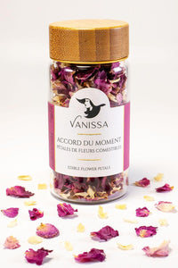Accord du Moment - Pétales de Fleurs Comestibles - Vanissa